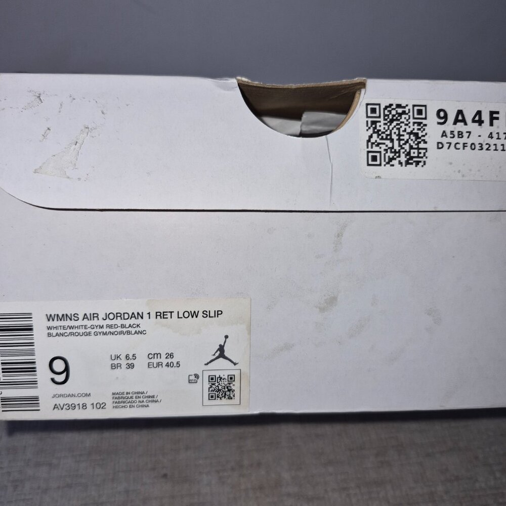👟 Nike Jordan Low White, Black & Red – With box - Picture 7 of 9
